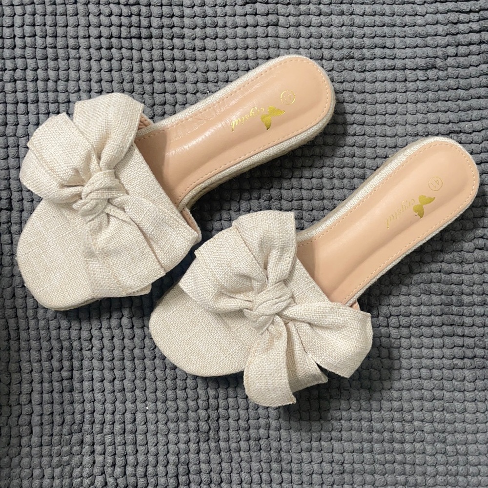 Linen Summer Sandals